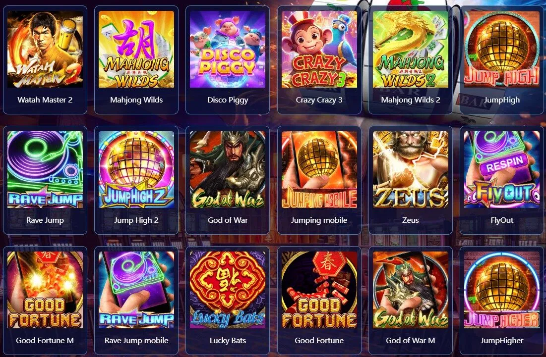 Các game slot nổi bật của CQ9 Gaming