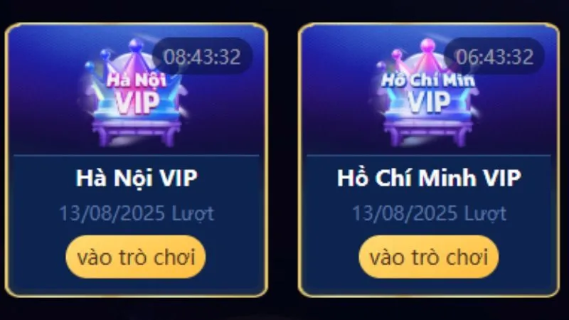 Các trò chơi xổ số tại sảnh xổ số VIP