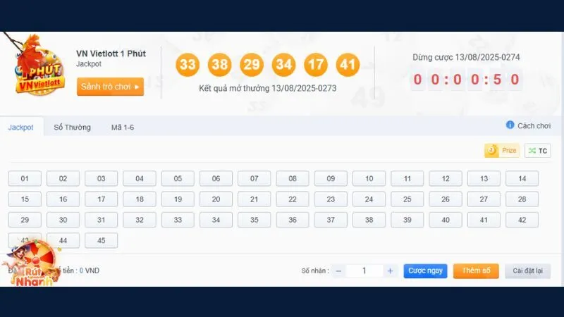 Giao diện thiết kế thân thiện, đặt cược dễ dàng