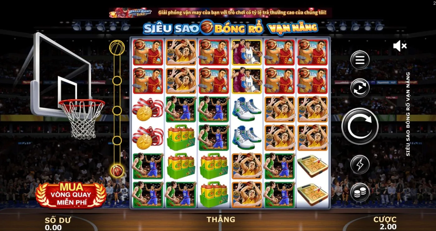 Giới thiệu về Nổ hũ Basketball Star Wilds