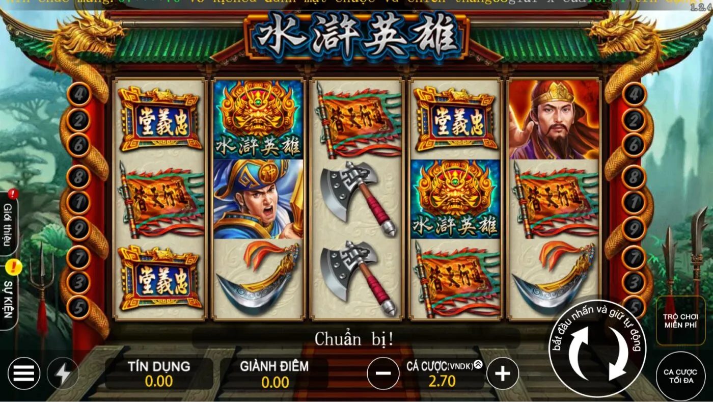 Nổ hũ Outlawed Heroes là sản phẩm nổi bật từ nhà phát hành MW SLOT