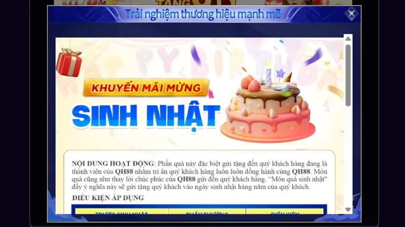 Mừng sinh nhật game thủ thưởng nạp cực hấp dẫn