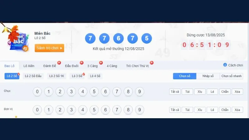 Lịch quay thưởng cố định, dễ dàng theo dõi