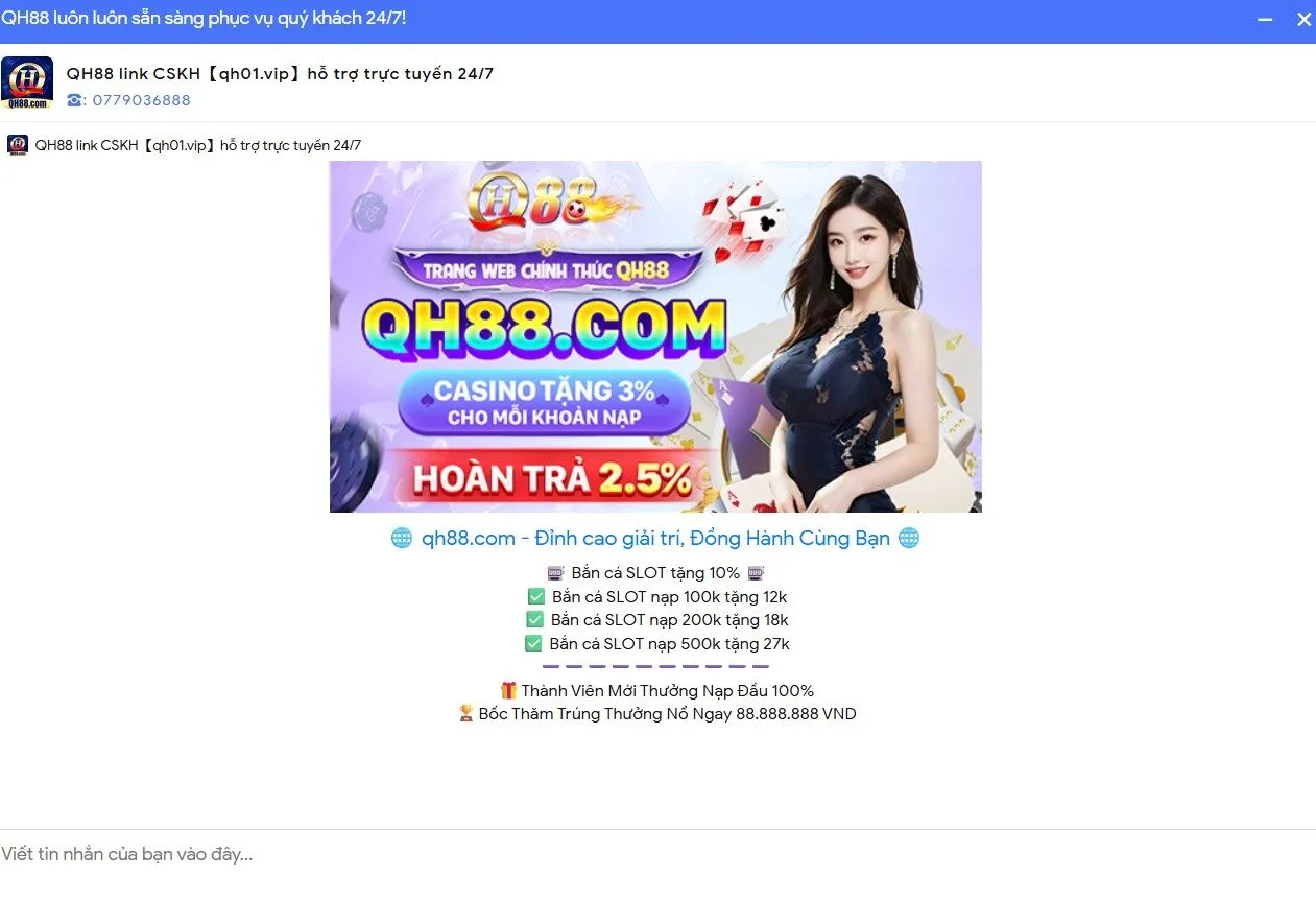 Hãy liên hệ CSKH khi cần