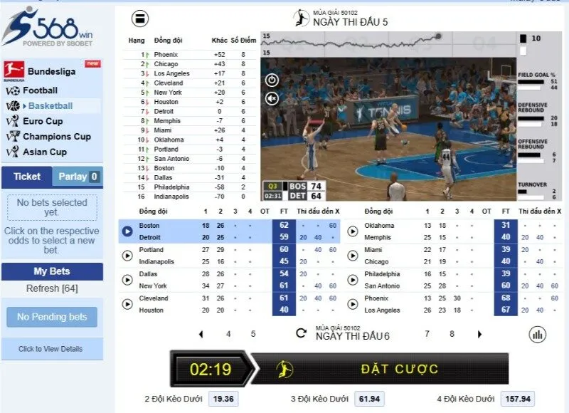 Thể thao SBO Virtual Sports
