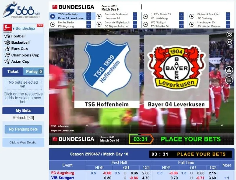 Thể thao SBO Virtual Sports