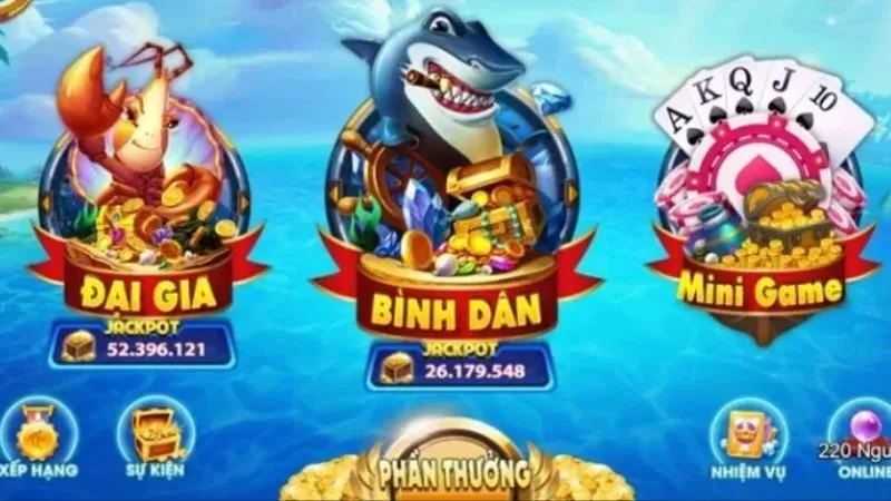 Sở hữu hơn nhiều phòng chơi với đa dạng mức cược